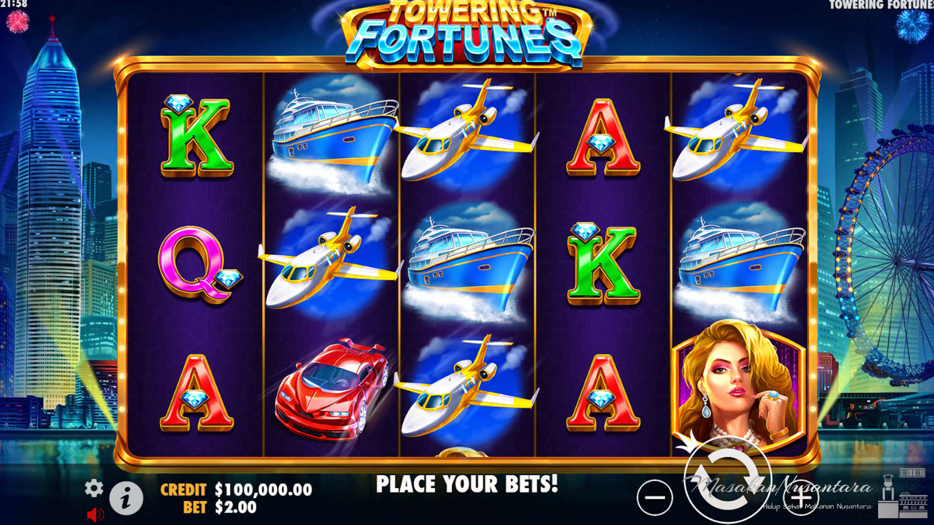 Towering Fortunes: Permainan Slot Online dengan Hadiah Besar