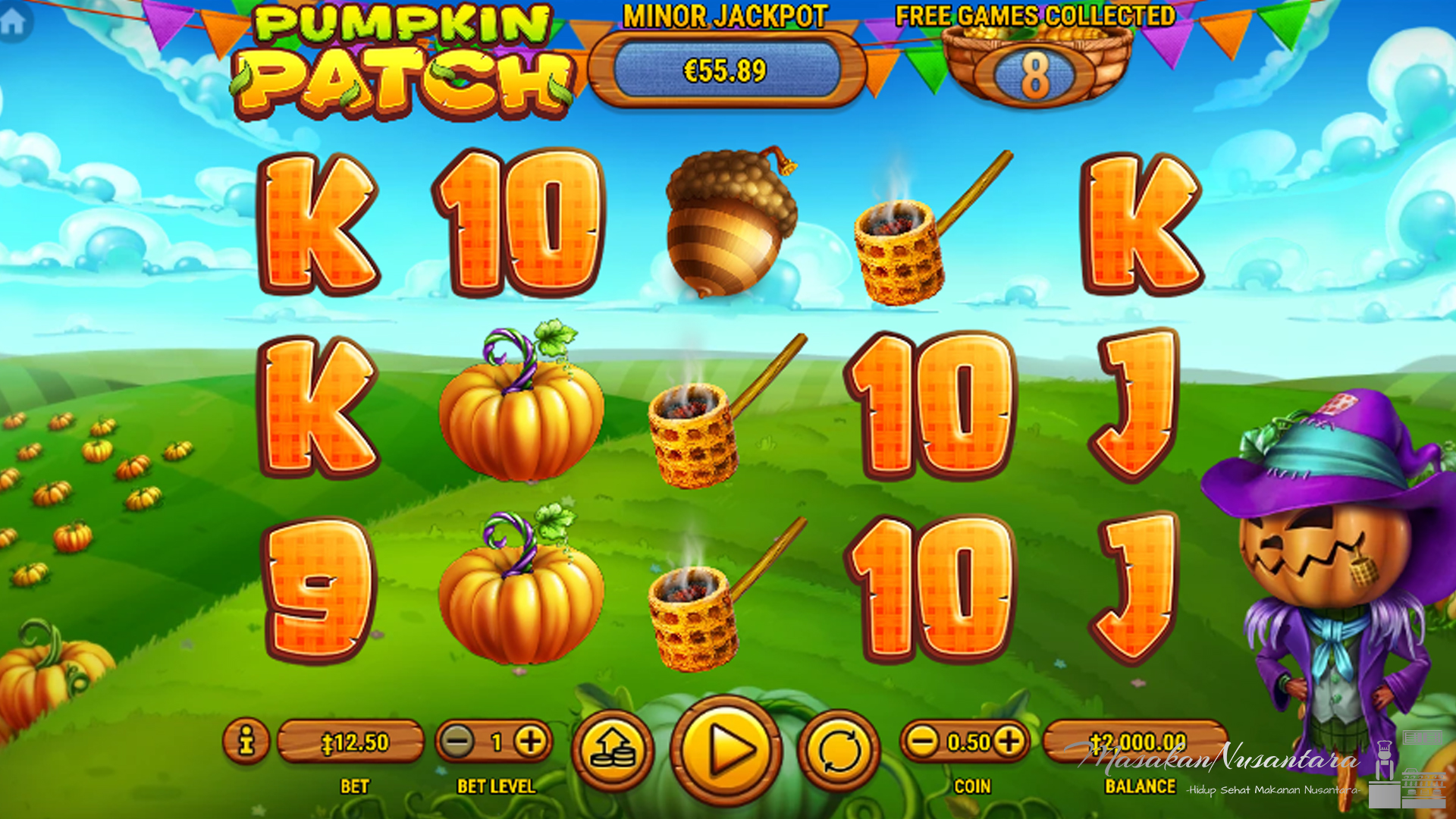 Main Pumpkin Patch di Slot Online Resmi Raih Kemenangan