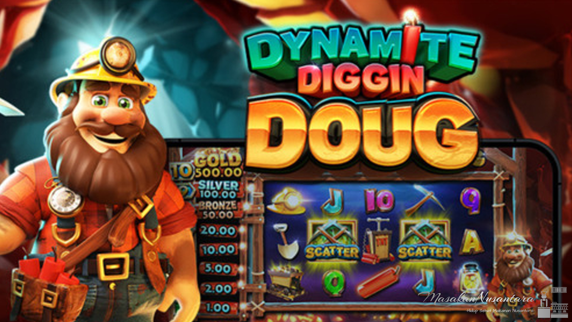 Dynamite Diggin Doug: Slot Seru Penuh Hadiah Menarik & Kejutan