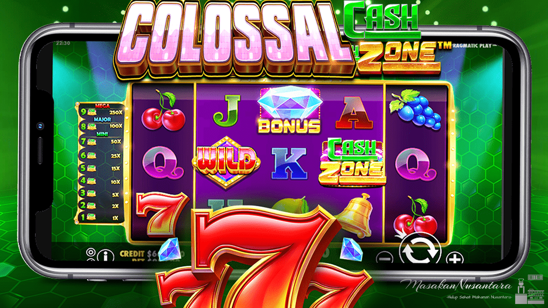 Raih Kemenangan Gede di Situs Slot Resmi Colossal Cash Zone