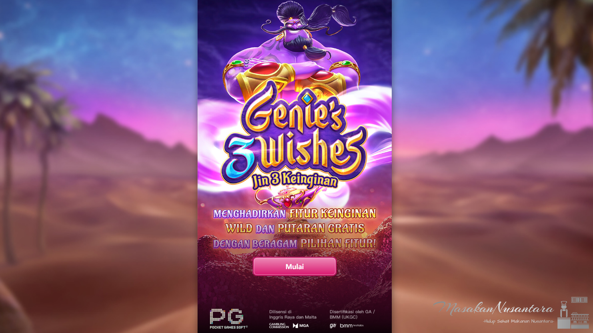 Situs Slot Resmi Rekomendasi Buat Main Genie's 3 Wishes Terbaik