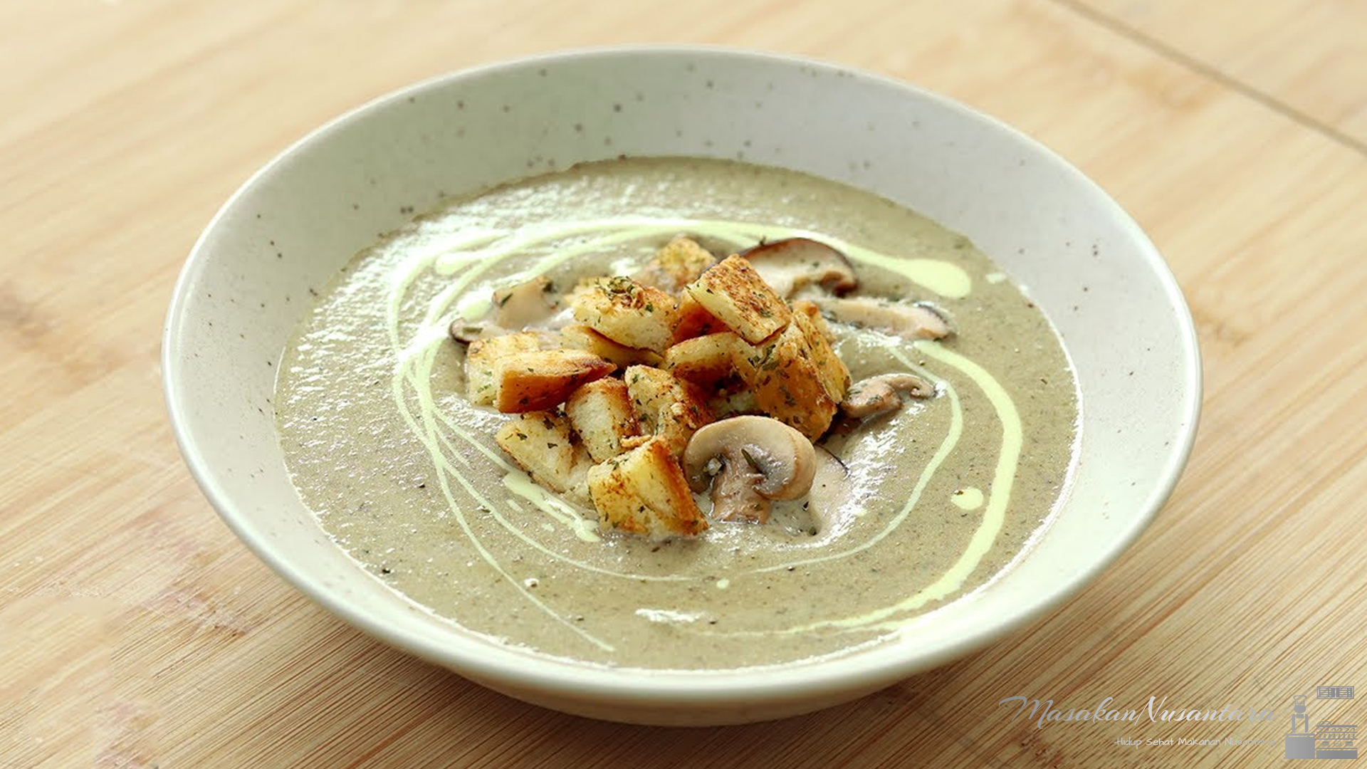 Dari Dapur ke Meja: Sup Krim Jamur yang Menggoda Selera