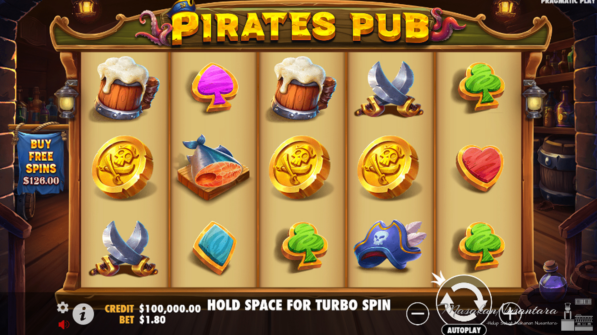 Mau Cuan Banyak Sambil Santai? Main Pirates Pub di Slot Gacor
