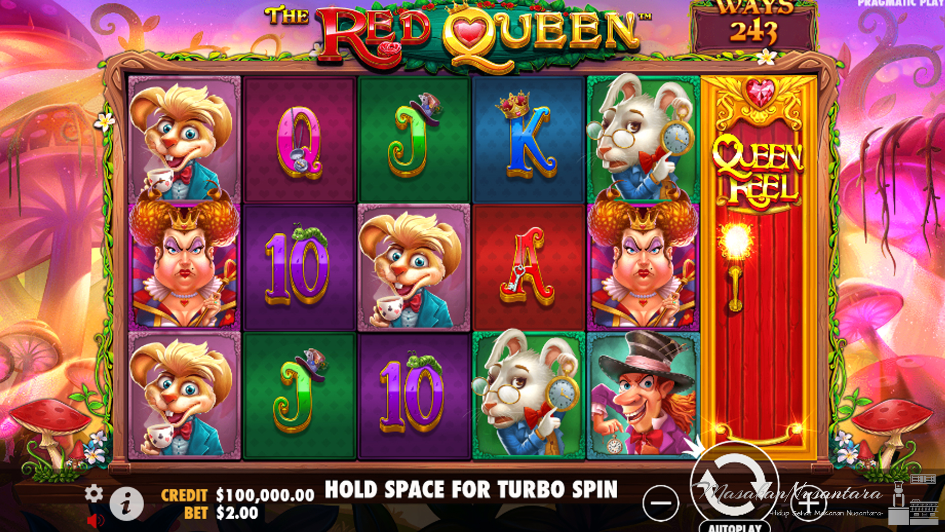 Sensasi Slot The Red Queen Bikin Saldo Makin Tebal Meroket