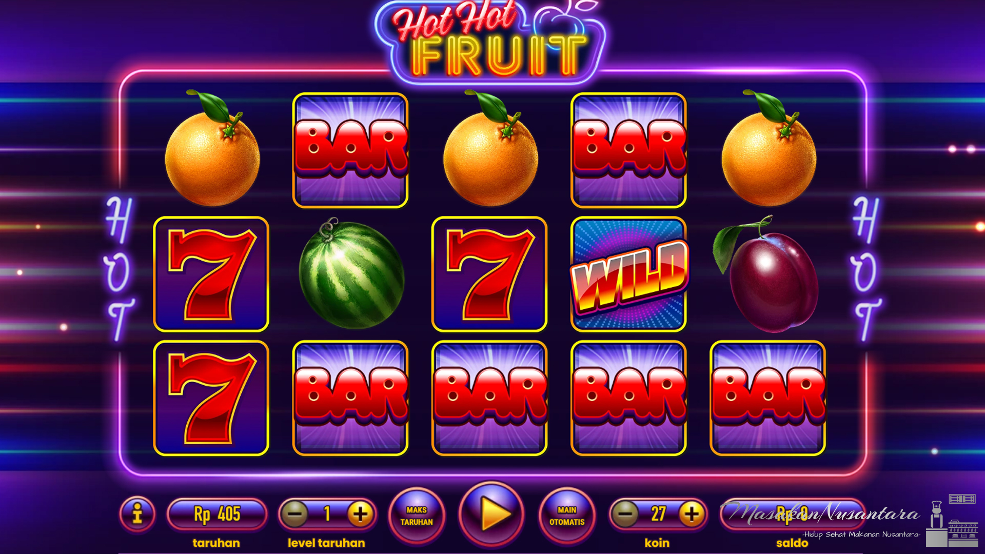 Slot Qris Makin Greget dengan Hot Hot Fruit yang Bikin Nagih