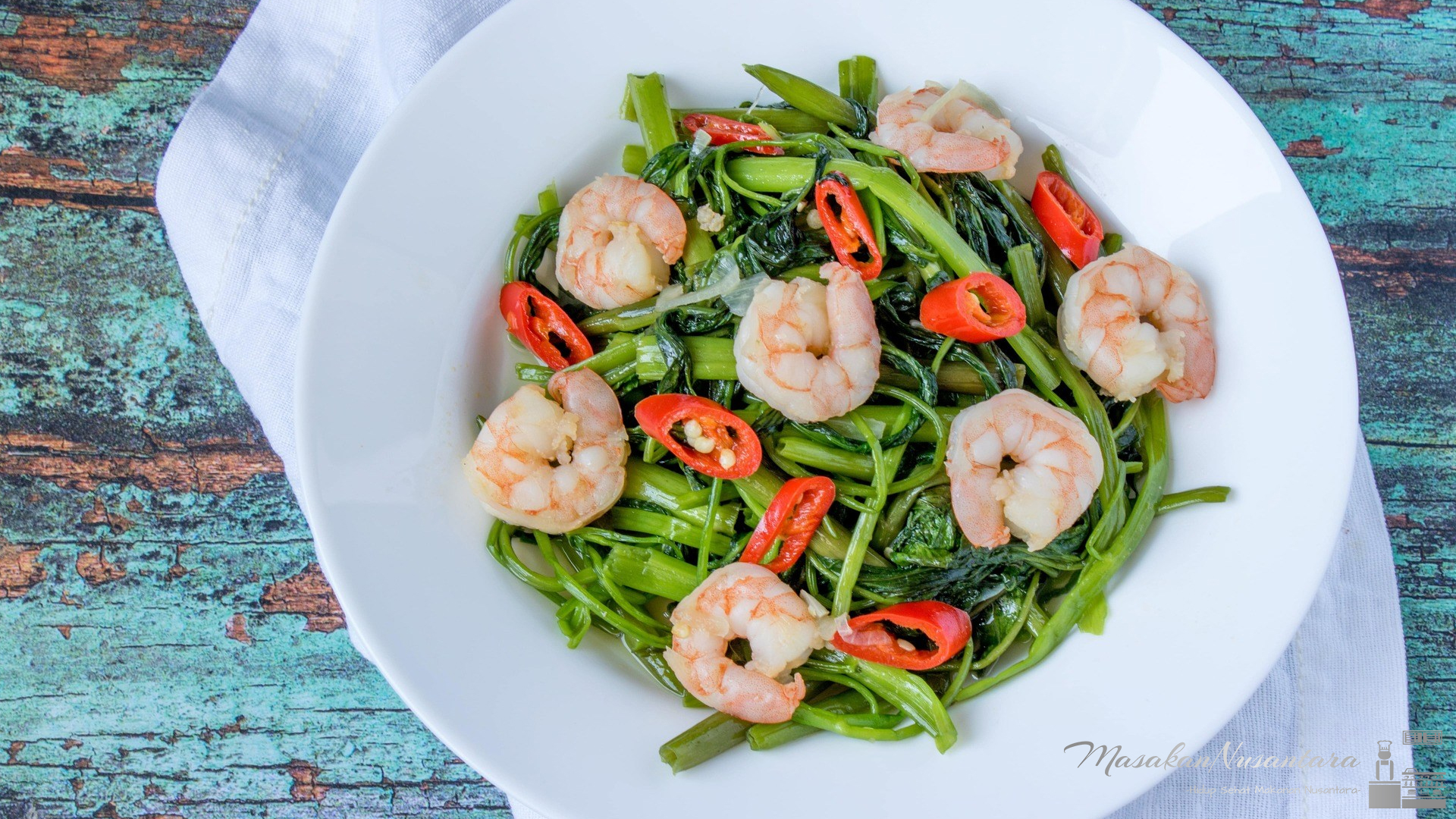 Rasakan Sensasi 4 Variasi Tumis Kangkung Seafood Paling Lezat