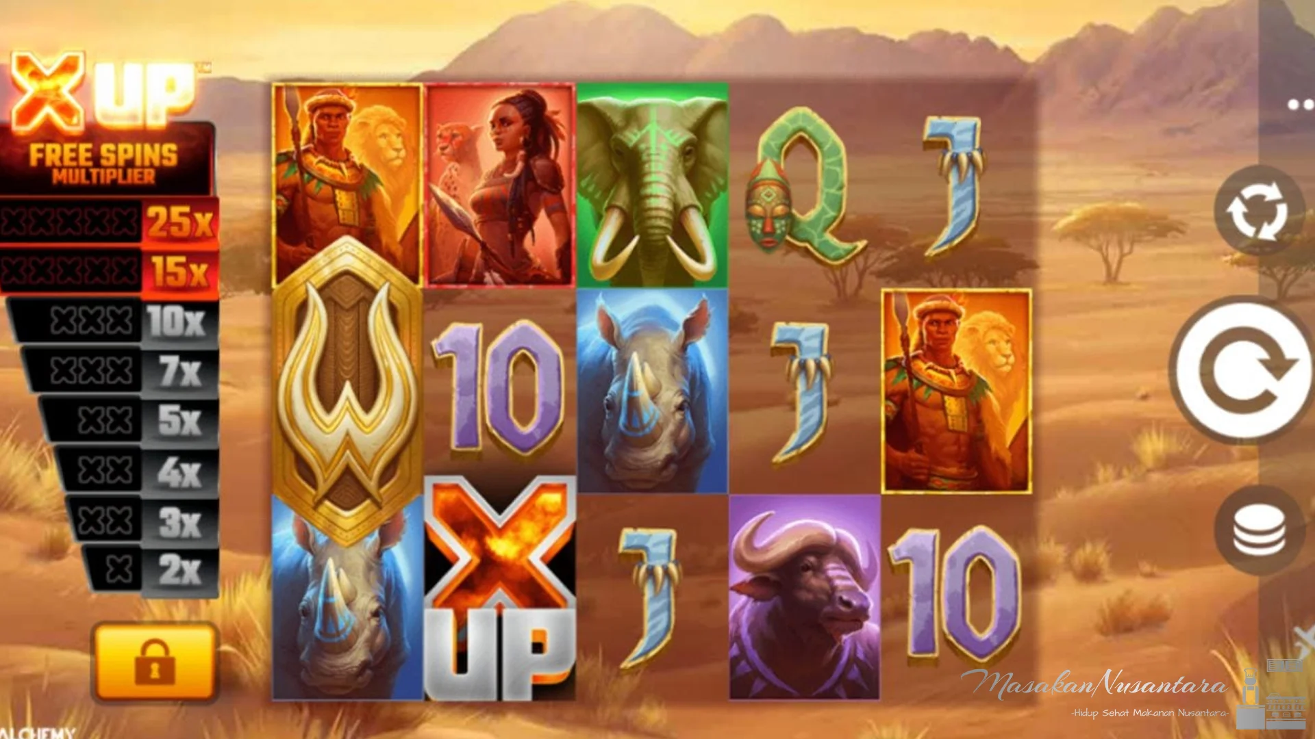 Ganas Tampilan Raw Banget! 4 Elemen Afrika X UP yang Estetika!