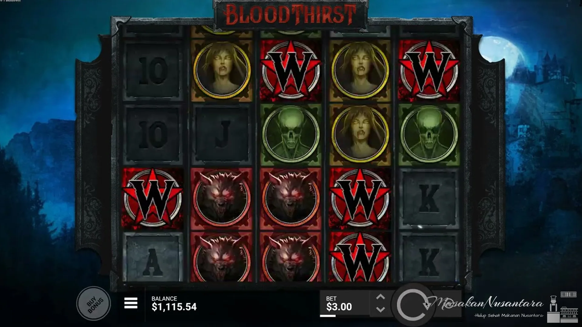 Bloodthirst Ulas Asli RTP 96 Persen Tema Darah Haus