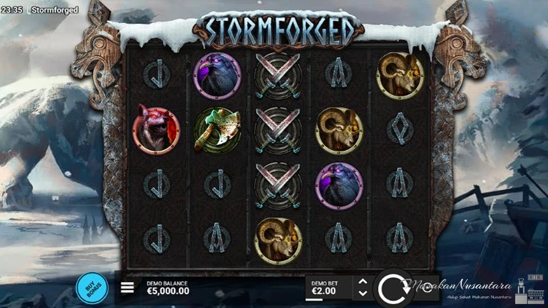 Grafik Asli dan Optimalisasi Stormforged Dengan 5 yang Halus